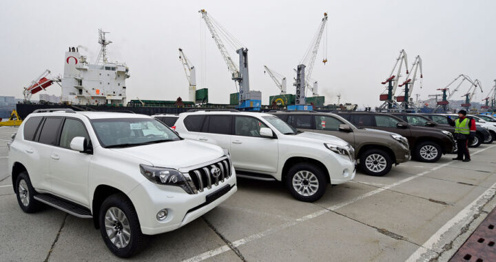 Japani asettaa pakotteita – Autojen vientikielto Venäjälle