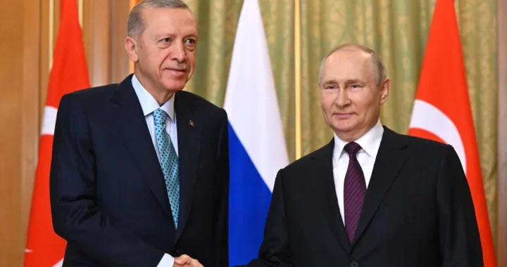Putin ja Erdogan tapasivat – Erdogan vakuuttunut  viljasopimuksen jatkosta