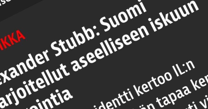 Ylipäällikkö Stubb valmistelee sotaa