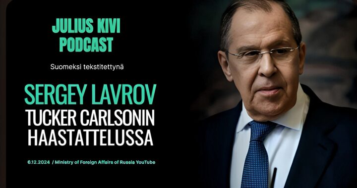 MAAILMA SERGEI LAVROVIN SILMIN